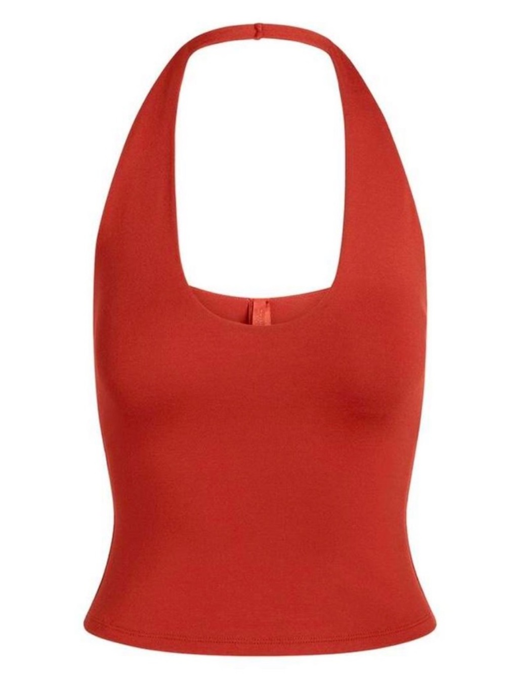 SKIMS Rust Halter Top